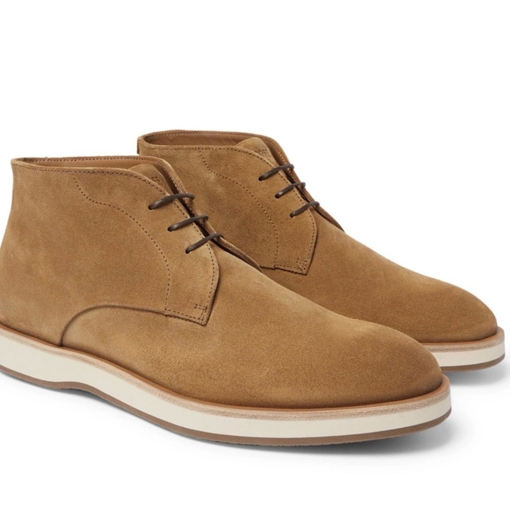 Hugo Boss - Oracle Suede Desert Boots - Brown 6 1/2‎ new without box